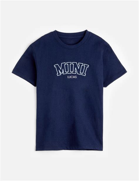 chanel mini logo tee